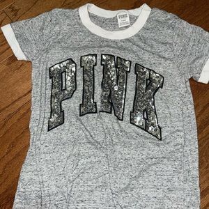 Pink victoria secret shirt